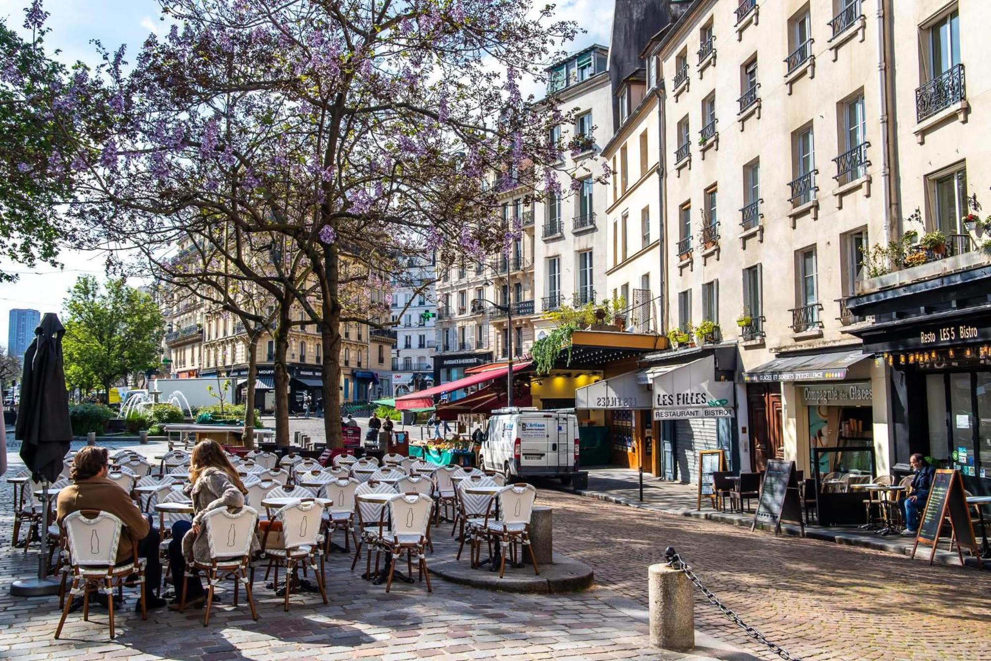 Loft Atypique Avec Terrasse, Calme Et Cosy Appartement Parijs